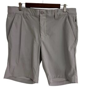 Truwear Men’s Prodigy Professional Dress Shorts Gray Size 36